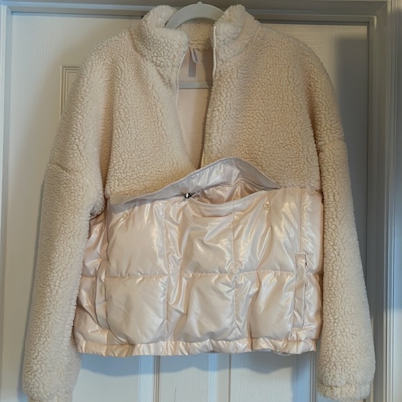 Fleece Puffer pullover - Picture 3 of 3